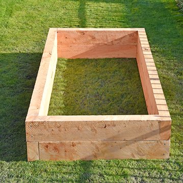 200x100 Raised Garden Bed Kitset  - No Capping